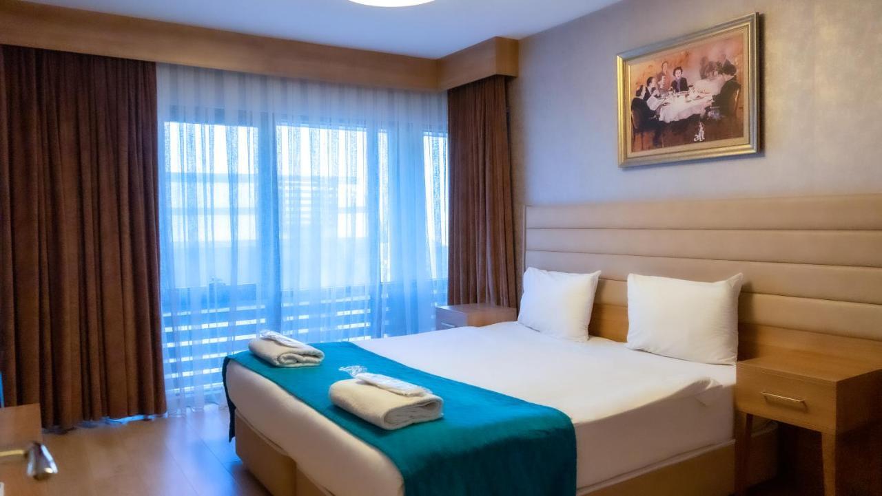 Bursa Suites Apart Otel Ngoại thất bức ảnh A bedroom at the hotel